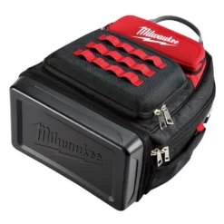 Milwaukee Adjustable Electricians Work Belt with Ultimate Jobsite Backpack -Gripstor Sales Store red milwaukee tool belts 48 22 8110 48 22 8201 31 1000