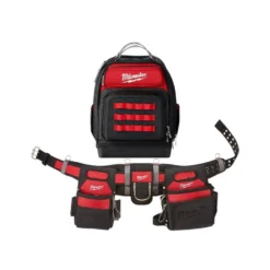 Milwaukee Adjustable Electricians Work Belt with Ultimate Jobsite Backpack