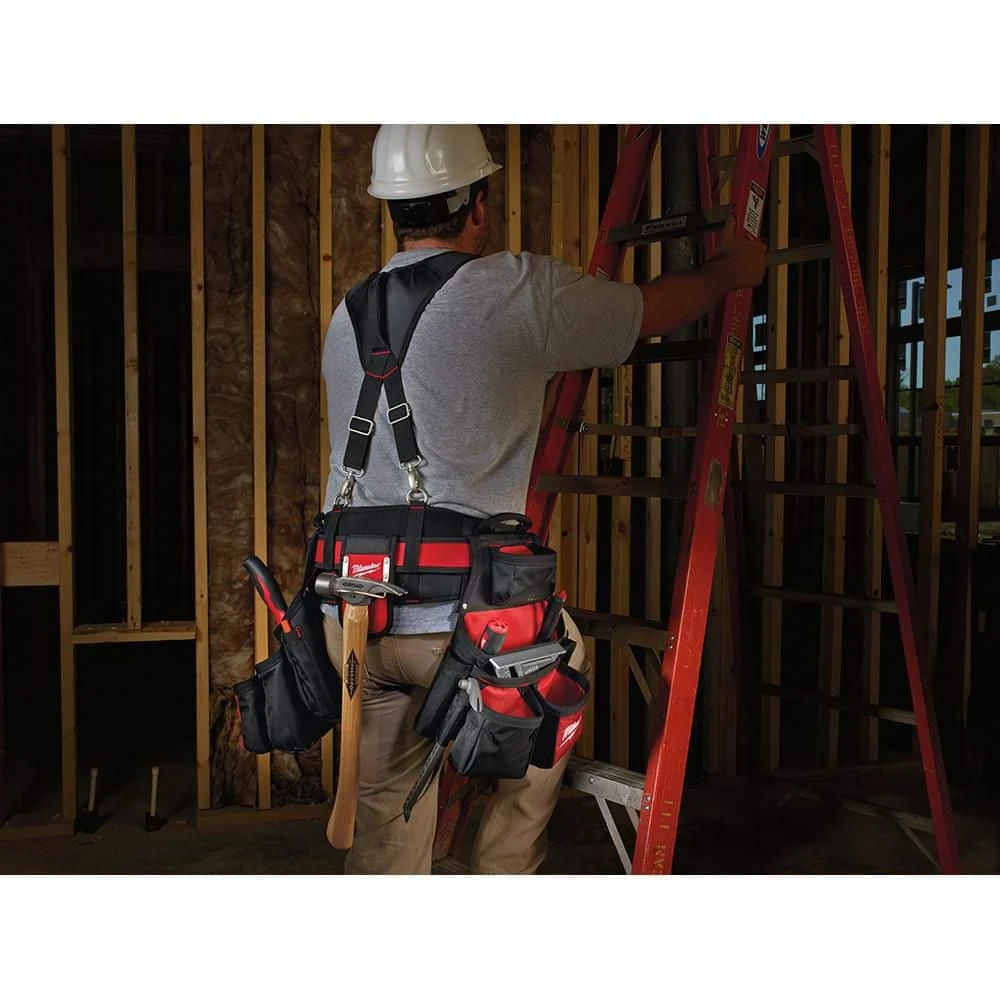 Milwaukee General Contractor Work Belt with FASTBACK 6-In-1 Folding Utility Knife and FASTBACK Compact Folding Utility Knife Set 10 Milwaukee General Contractor Work Belt with FASTBACK 6-In-1 Folding Utility Knife and FASTBACK Compact Folding Utility Knife Set - Image 8