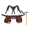 Milwaukee General Contractor Work Belt with Suspension Rig and 19 oz. Milled Face Hickory Hammer -Gripstor Sales Store red milwaukee tool belts 48 22 8120 48 22 9419 64 1000