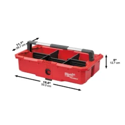 Milwaukee PACKOUT Tool Tray with Quick Adjust Dividers -Gripstor Sales Store red modular tool storage systems 48 22 8045 4f 1000