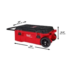 Milwaukee Packout Tool Chest with XL Tool Box -Gripstor Sales Store red modular tool storage systems 48 22 8428 48 22 8429 40 1000