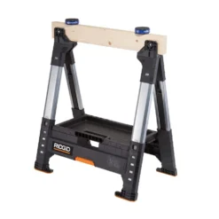RIDGID 32 in. Adjustable Folding Sawhorse -Gripstor Sales Store ridgid saw horses 230710 1f 1000 1