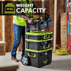 RYOBI LINK Standard Tool Box -Gripstor Sales Store ryobi green ryobi modular tool storage systems stm101 1f 1000