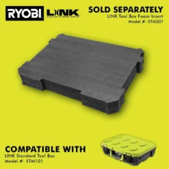 RYOBI LINK Standard Tool Box -Gripstor Sales Store ryobi green ryobi modular tool storage systems stm101 fa 1000