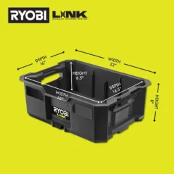 RYOBI LINK Tool Crate -Gripstor Sales Store ryobi green ryobi modular tool storage systems stm104 a0 1000