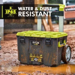 RYOBI LINK Rolling Tool Box -Gripstor Sales Store ryobi green ryobi modular tool storage systems stm201 66 1000