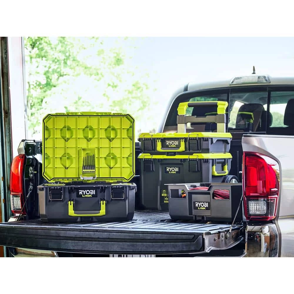 RYOBI LINK Rolling Tool Box with LINK Medium Tool Box and LINK Standard Tool Box 13 RYOBI LINK Rolling Tool Box with LINK Medium Tool Box and LINK Standard Tool Box - Image 11