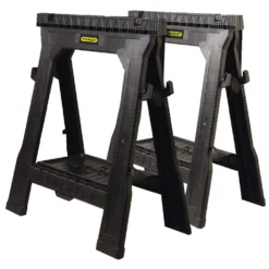 Stanley 31 in. Folding Sawhorse (2-Pack)