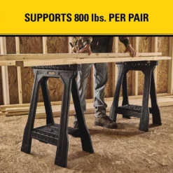 Stanley 22 in. Folding Sawhorse (2-Pack) -Gripstor Sales Store stanley saw horses stst60952 a0 1000