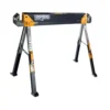 TOUGHBUILT 39.9" to 45.9"W x 25" to 32"H C700 Adjustable Sawhorse and Jobsite Table with 1300 lb capacity