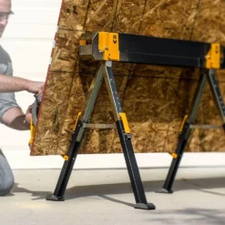 TOUGHBUILT 39.9" to 45.9"W x 25" to 32"H C700 Adjustable Sawhorse and Jobsite Table with 1300 lb capacity 13 TOUGHBUILT 39.9" to 45.9"W x 25" to 32"H C700 Adjustable Sawhorse and Jobsite Table with 1300 lb capacity -Gripstor Sales Store toughbuilt saw horses tb c700 a0 1000