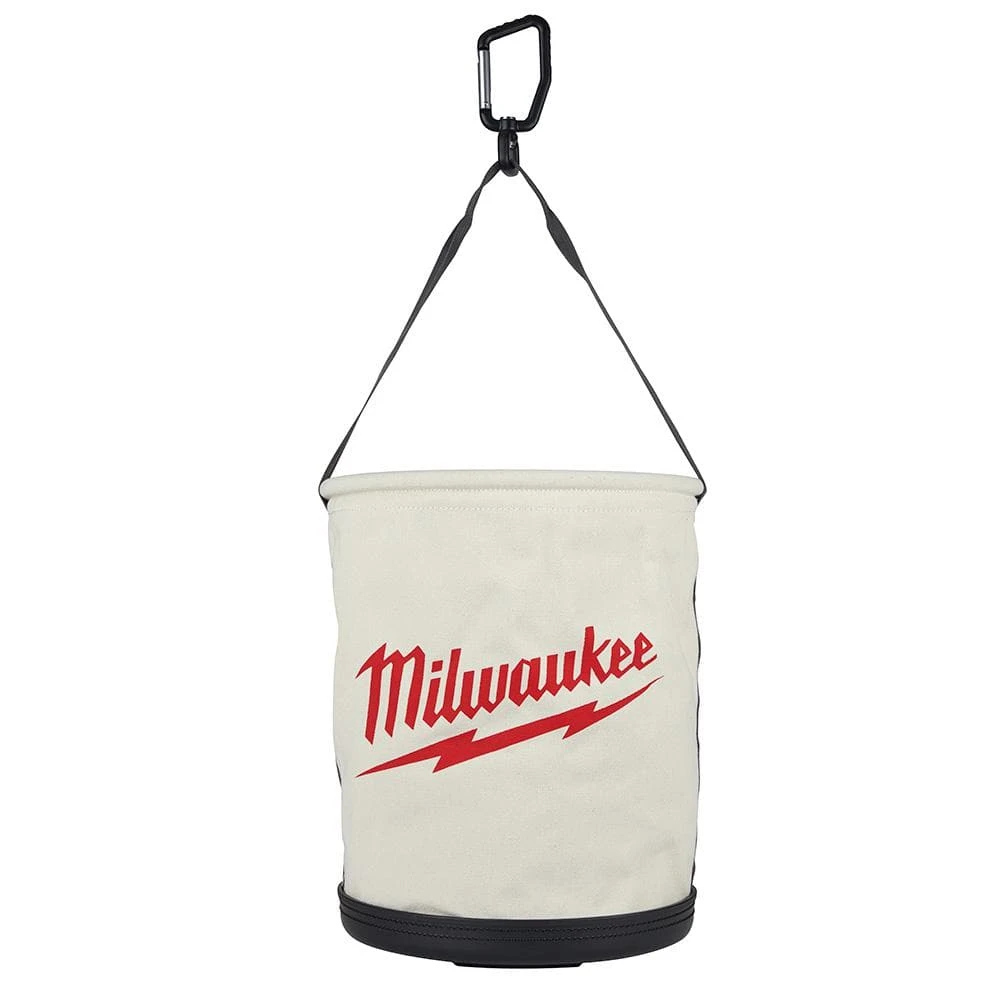 Milwaukee 12 in. Canvas Utility Bucket Tool Bag 3 Milwaukee 12 in. Canvas Utility Bucket Tool Bag