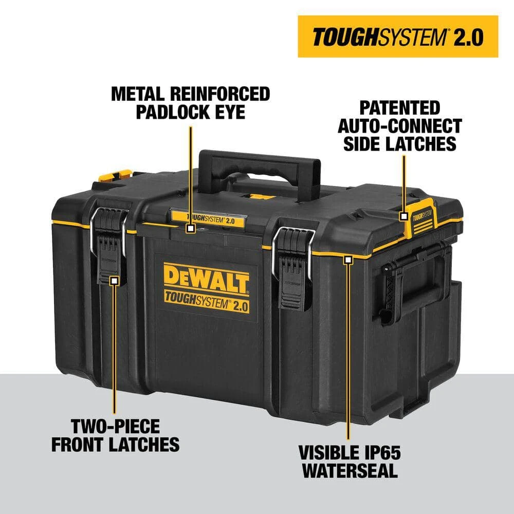 DEWALT 22 in. ToughSystem 2.0 Deep Tool Tray with ToughSystem 2.0 Deep Tool Tray, ToughSystem 2.0 Small and Large Tool Boxes 5 DEWALT 22 in. ToughSystem 2.0 Deep Tool Tray with ToughSystem 2.0 Deep Tool Tray, ToughSystem 2.0 Small and Large Tool Boxes - Image 3